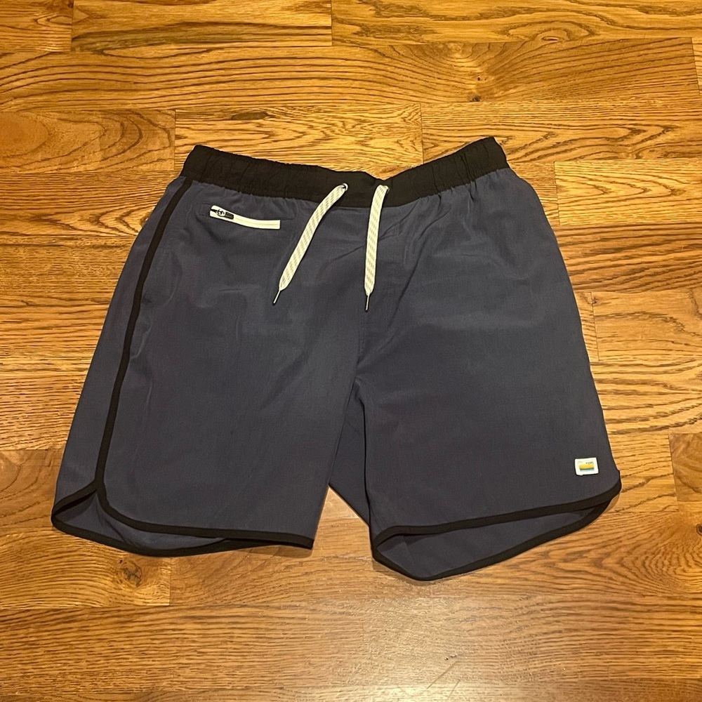 Mens Blue Vuori Shorts 7”